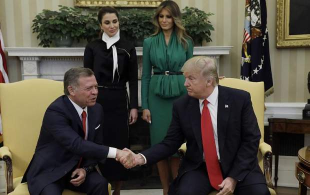 افشای گفت‌وگوی شاه اردن با ترامپ
