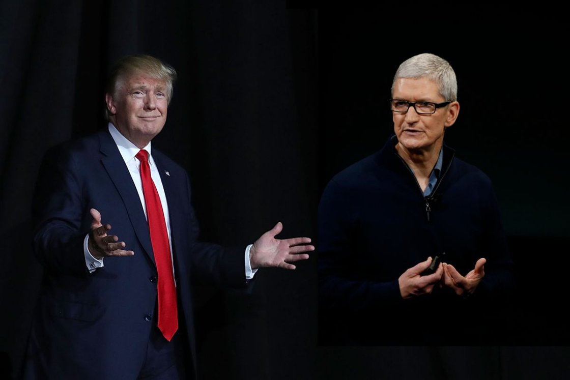 ترامپ: اپل با انتقال کار به امریکا، از تعرفه‌های گمرکی معاف میشود