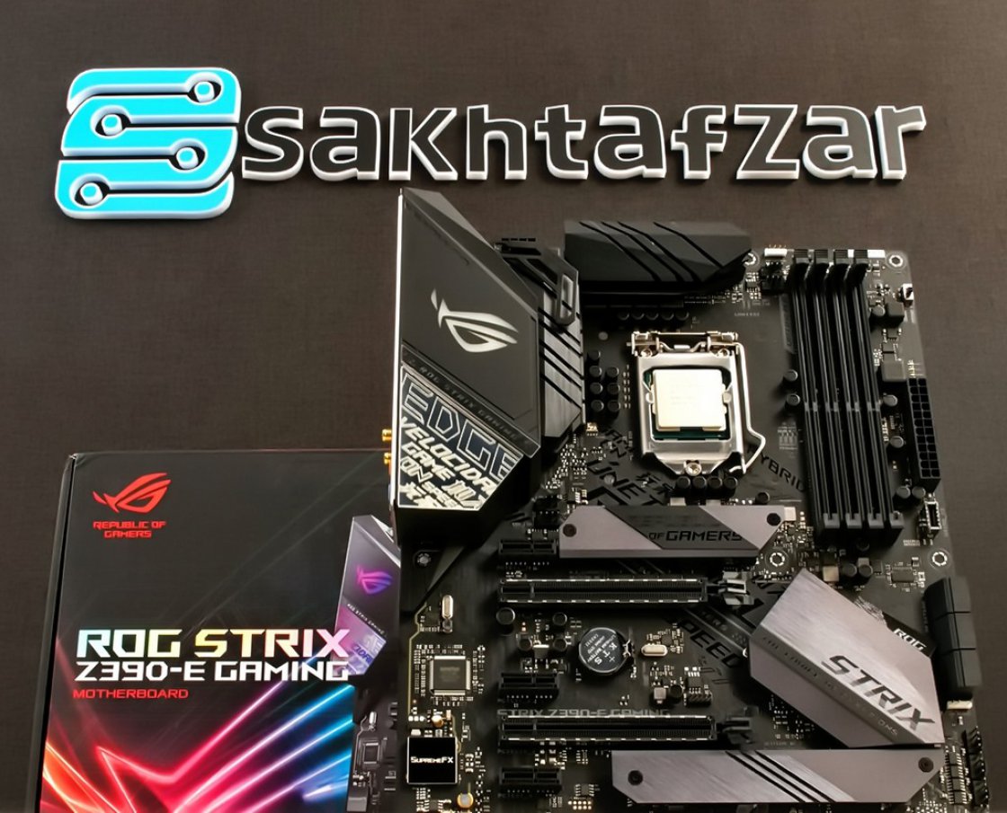 بررسی مادربرد  Asus Z390 ROG Strix E Gaming به همراه پردازنده Intel Core i7 9700K
