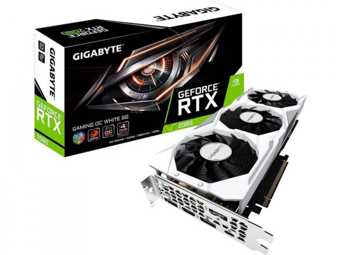 یک محصول خاص از گیگابایت: RTX 2080 Gaming OC White Edition