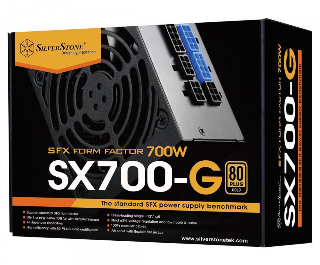 منبع تغذیه ای کوچک اما حرفه ای از SilverStone با نام SX700-G SFX