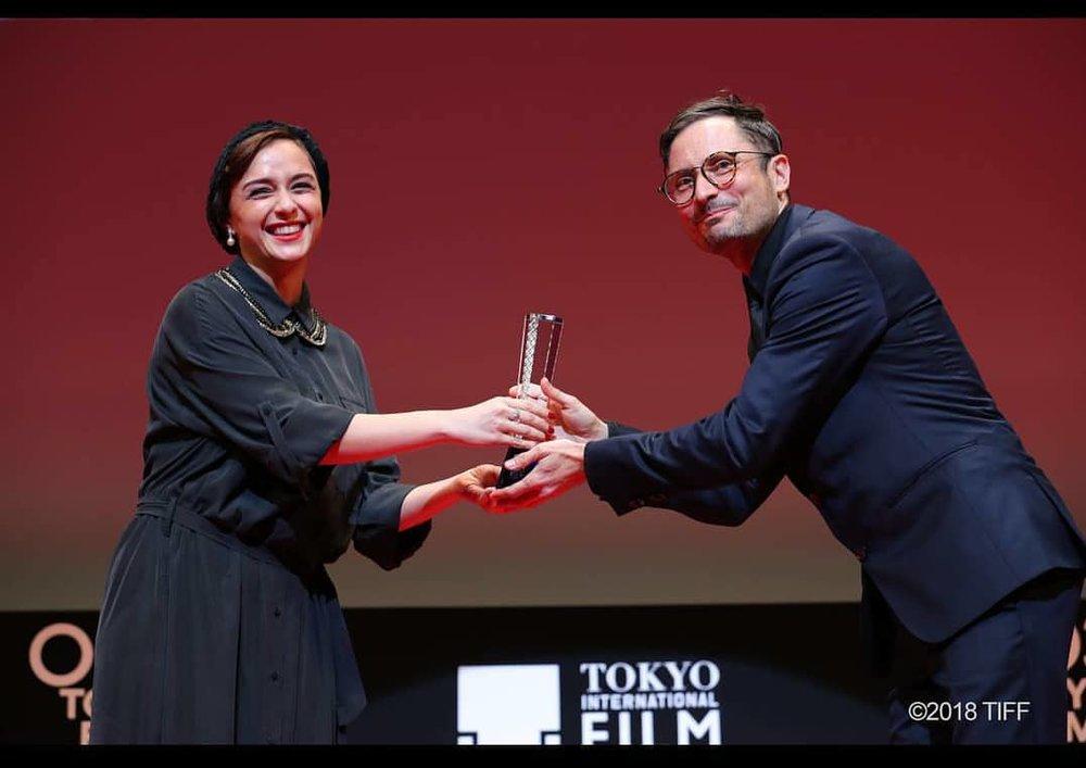 جشنواره فیلم توکیو به پایان رسید | ترانه علیدوستی جایزه اهدا کرد