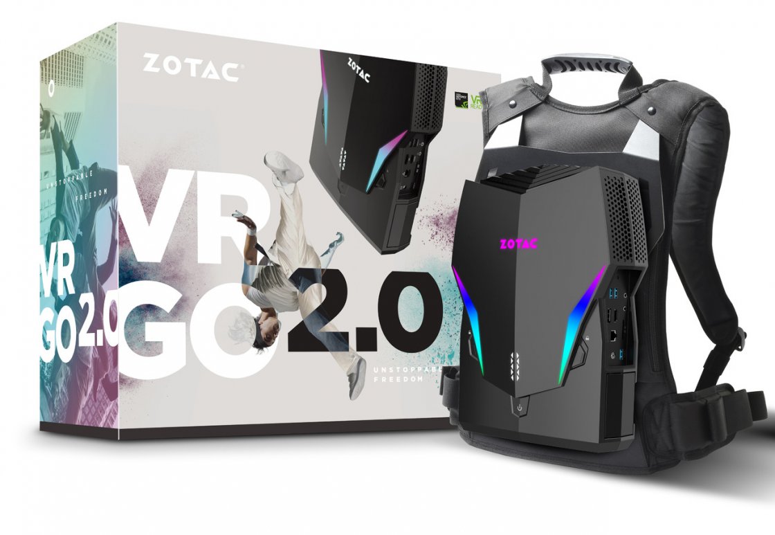 کوله پشتی واقعیت مجازی ZOTAC VR GO 2.0 برای گیمرها