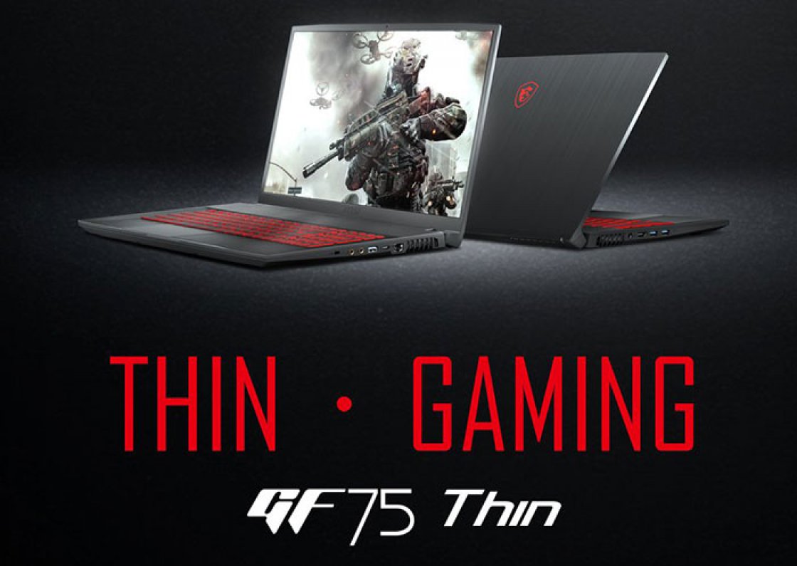 باریک و زیبا؛ لپ تاپ گیمینگ MSI GF75 Thin