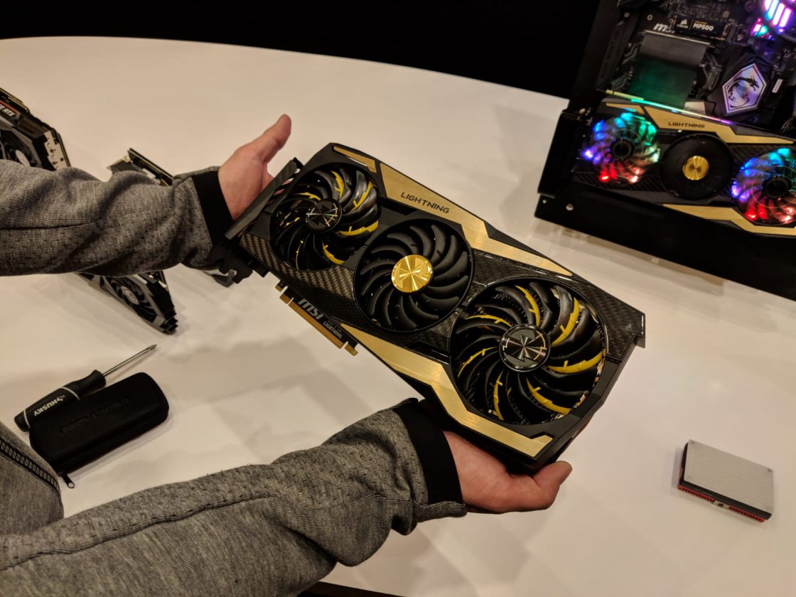 نمایشگاه CES 2019: سلطانی با نام MSI GeForce RTX 2080 Ti Lightning