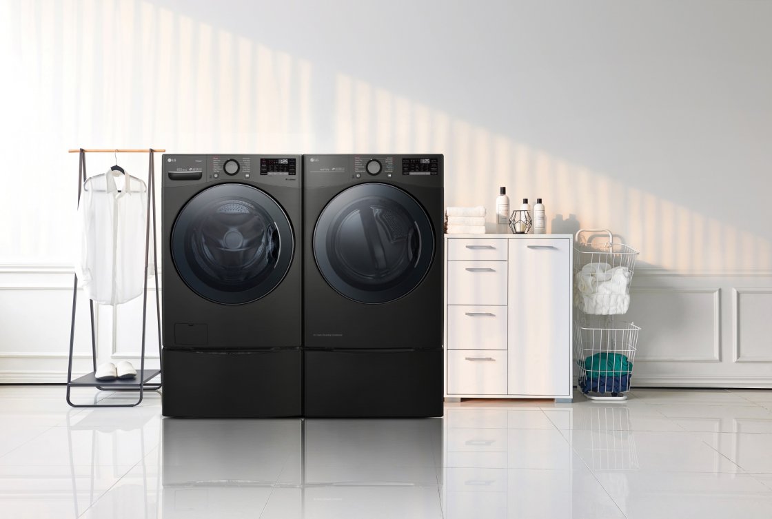 ال‌جی در نمایشگاه CES 2019 نسل جدید ماشین لباسشویی Mini Washer و ماشین لباسشویی و خشک‌شویی هوشمندش را معرفی می‌کند