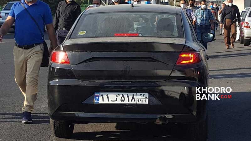 ایران خودرو K132 با ظاهری متفاوت در خیابان دیده شد