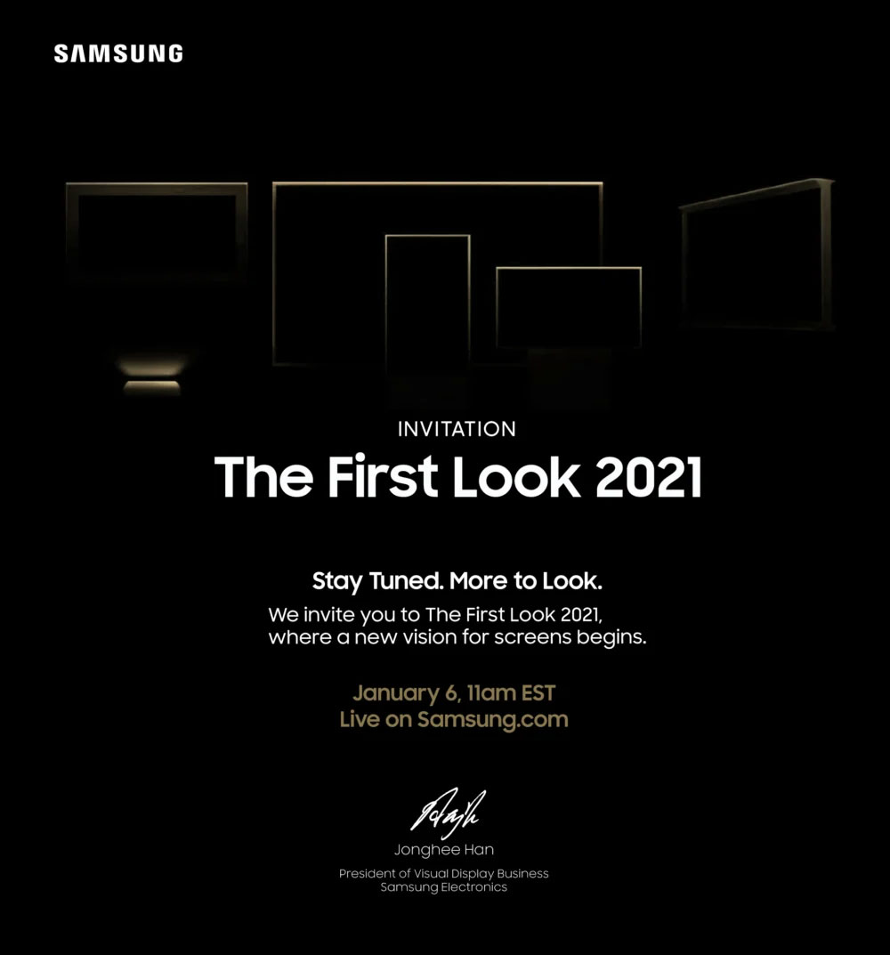 مراسم First Look 2021 سامسونگ برای ۱۷ دی ۹۹ برگزار خواهد شد