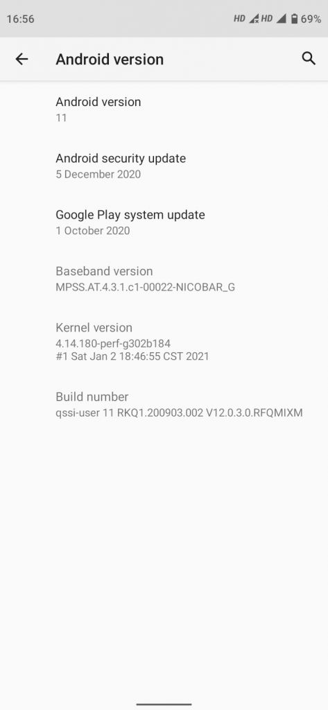 آپدیت شیائومی Mi A3