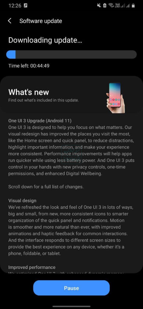 آپدیت اندروید ۱۱ گلکسی A50 با One UI 3.1 در ایران رسما ارایه شد
