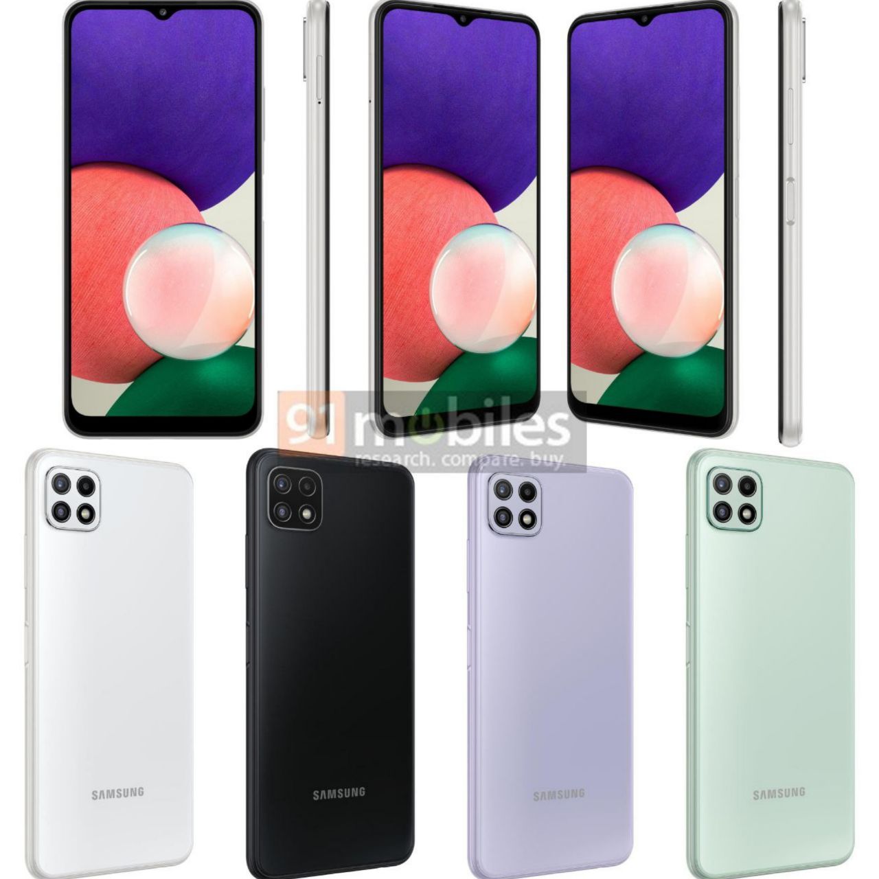 با خانواده گلکسی A22 سامسونگ تجدید دیدار کنید!