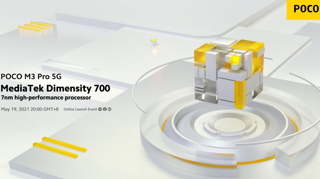 تیزر جدید پوکو M3 Pro، باتری ۵,٠٠٠ میلی آمپر ساعتی و تراشه Dimensity 700 را تأیید میکند