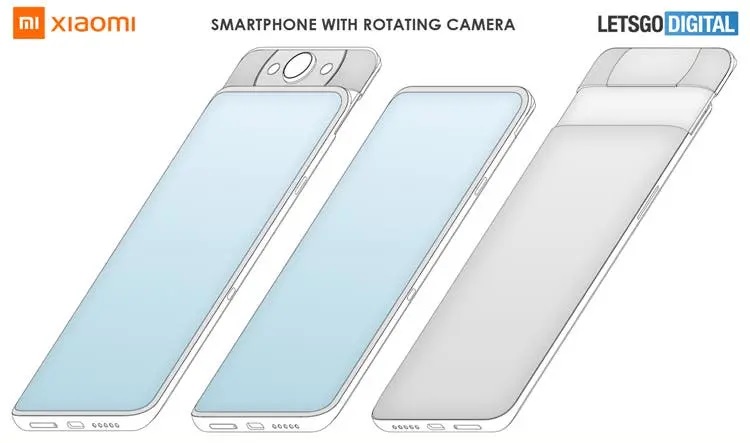 شیائومی پتنت دوربین چرخان پاپ آپ طور و نمایشگر کشویی را ثبت کرده است