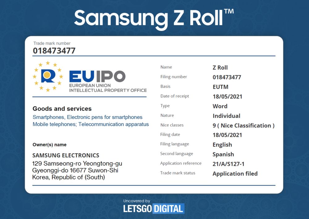 گلکسی Z Roll سامسونگ با پشتیبانی از S Pen تا سال ۲۰۲۲ معرفی خواهد شد