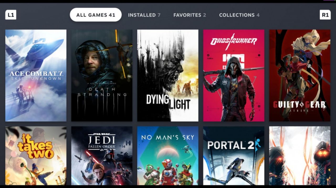 بازی‌های سرویس Steam در Valve Steam Deck