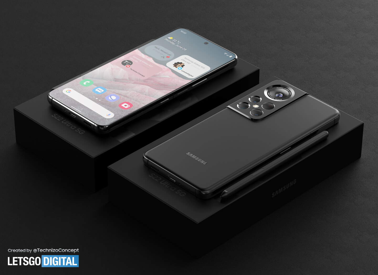 Galaxy S22 Ultra - Concept