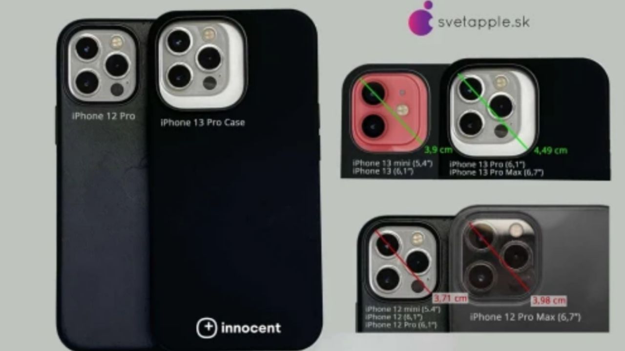 تصاویر iPhone 13 Pro را در مقایسه با نسل قبل و دیگر جزئیات ببینید