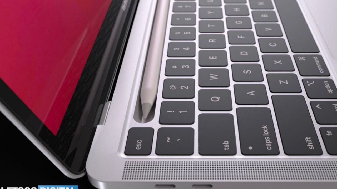 کانسپت MacBook Pro را با قلم Apple Pencil مشاهده کنید!