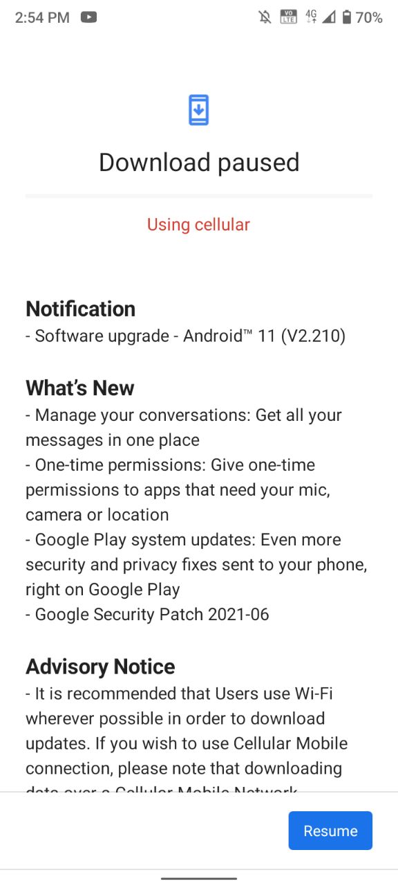 آپدیت اندروید ١١ نوکیا ۵.٣ به صورت رسمی و پایدار منتشر شد