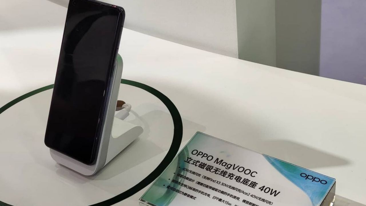 شارژر ۴٠ واتی بی سیم مغناطیسی اوپو MagVOOC 