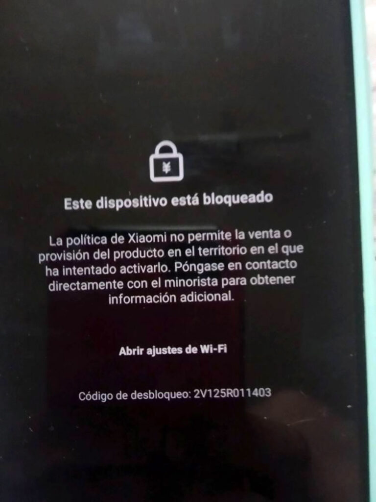 گزارش های قفل شدن گوشی شیائومی در کوبا