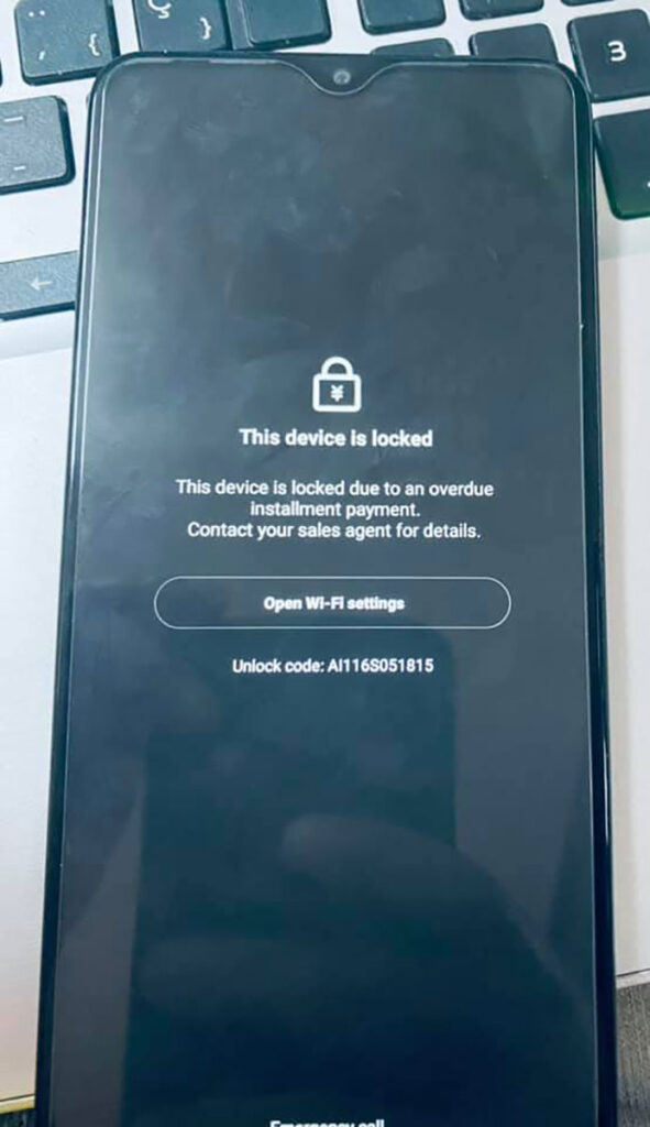 The Device in Locked