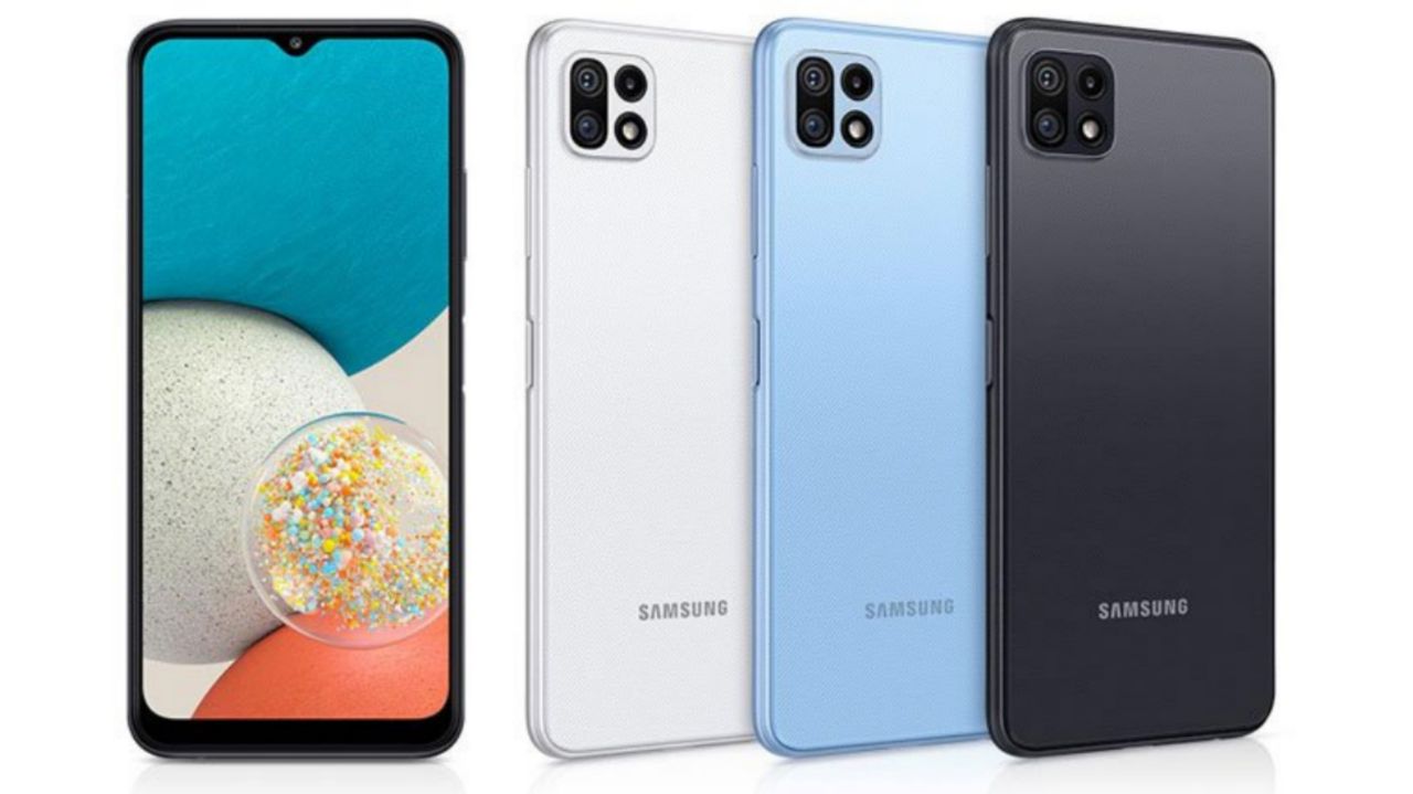 سامسونگ Galaxy Wide5 رونمایی شد: تقریباً همان Galaxy A22 5G