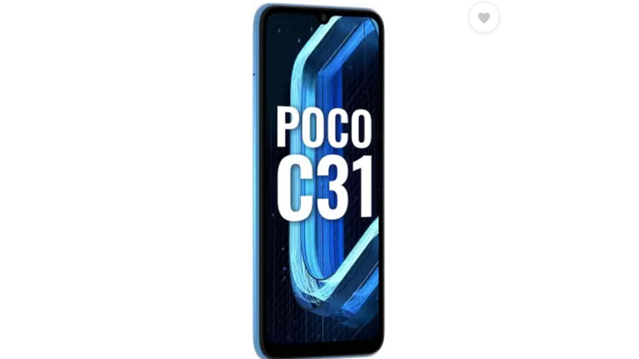 پوکو C31 شیائومی رسماً معرفی شد: همان Poco C3 با حسگر تشخیص اثرانگشت!