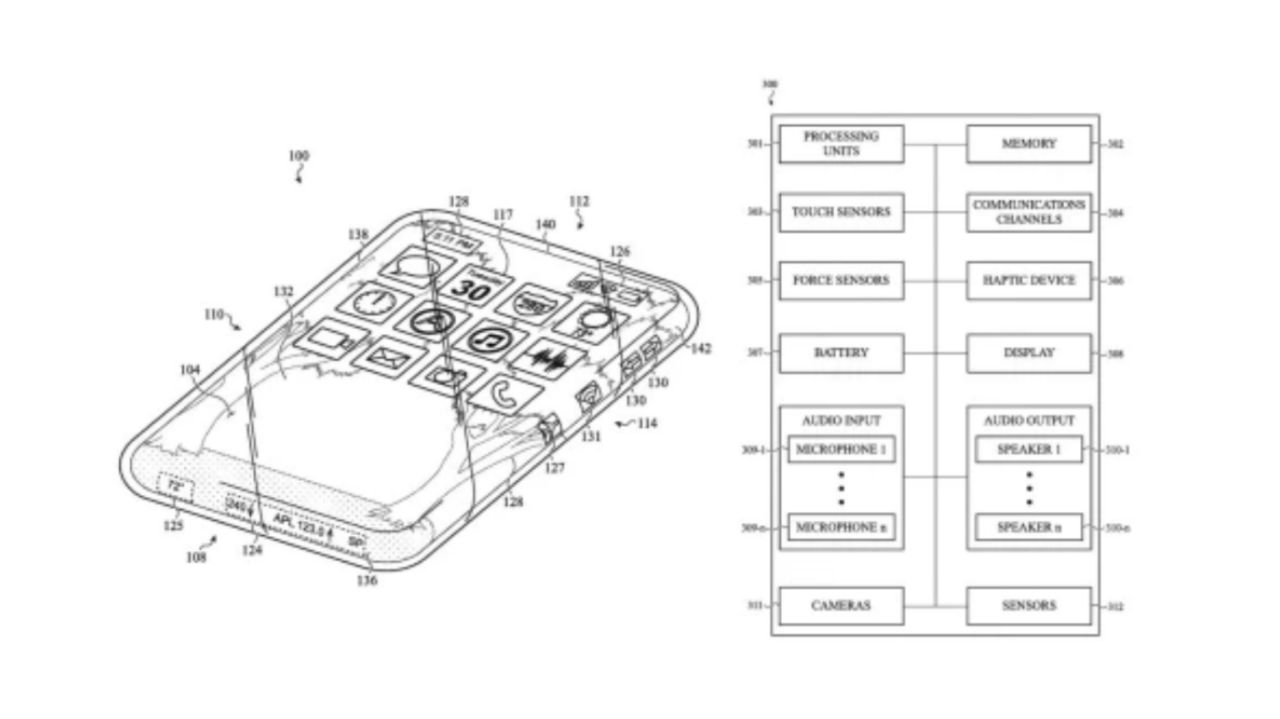 پتنت گوشی شفاف اپل از سوی این کمپانی به ثبت رسید!