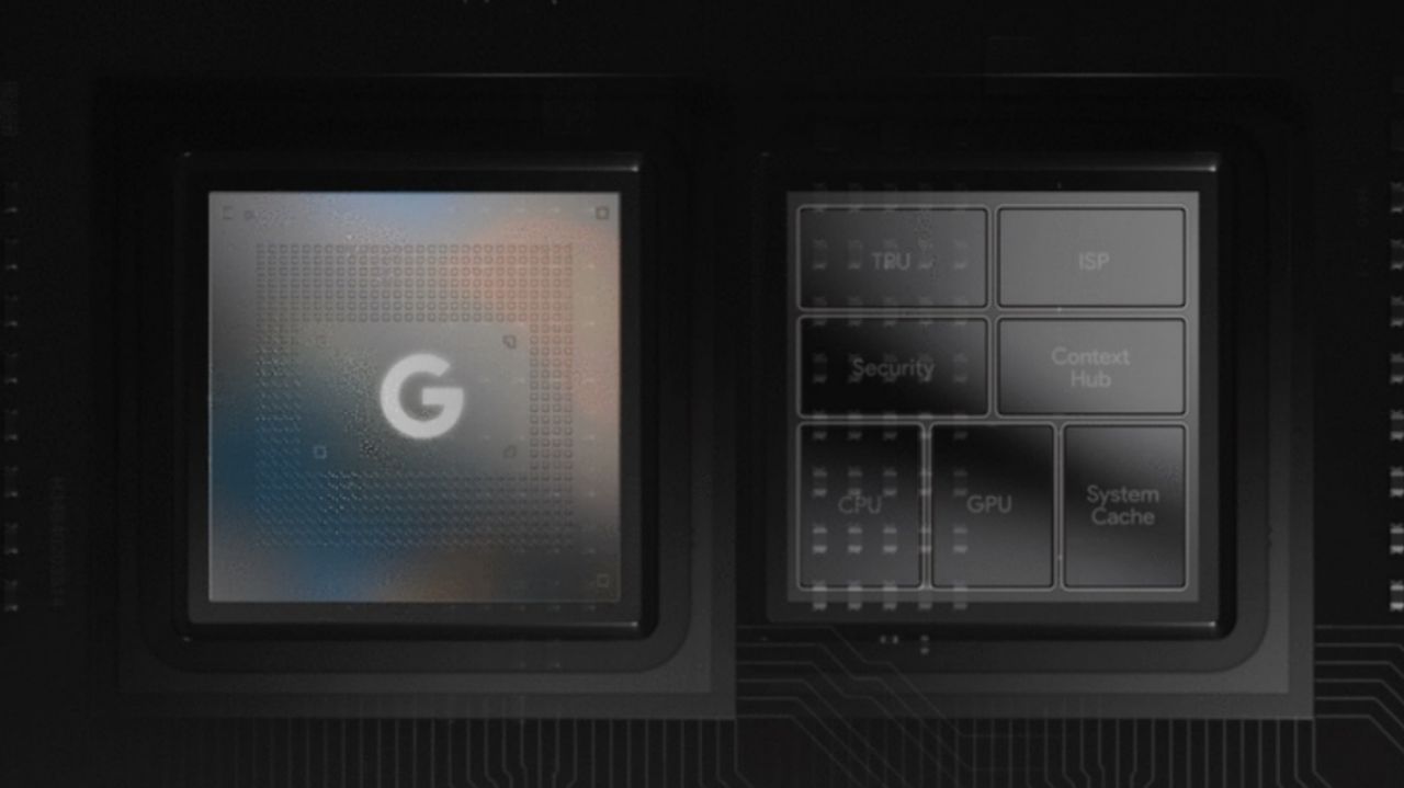 نسل دوم تراشه Tensor گوگل در سری Pixel 7 به کار می‌رود