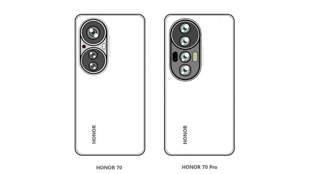 طراحی Honor 70 و Honor 70 Pro در شماتیک زودهنگام دیده شد
