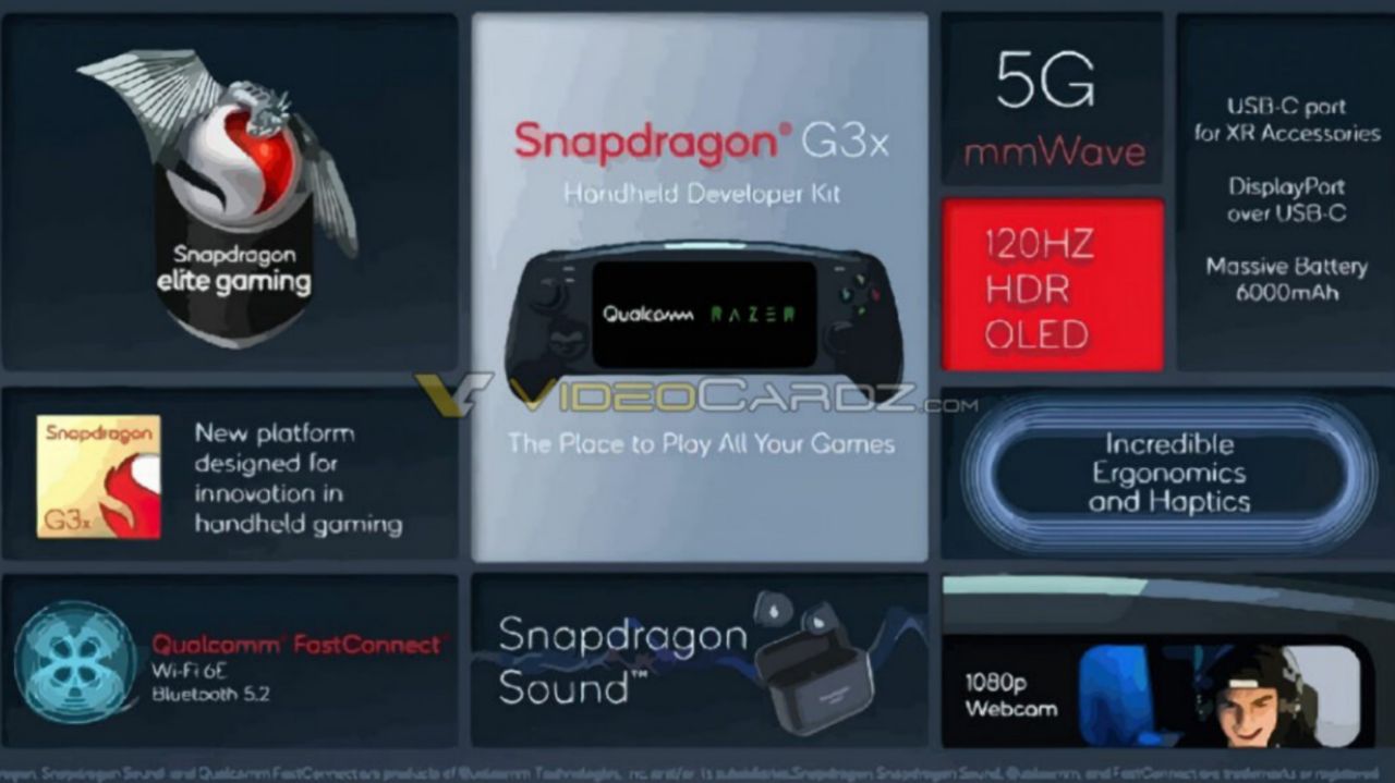 تراشه Snapdragon G3x کوالکام به زودی معرفی می‌شود؛ ارائه در یک کنسول بازی!