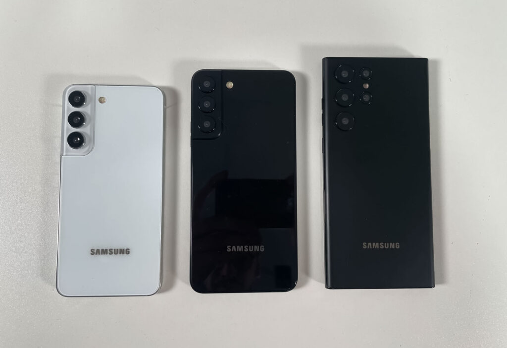 تصاویر جدید ماکت خانواده Galaxy S22 سامسونگ منتشر شد