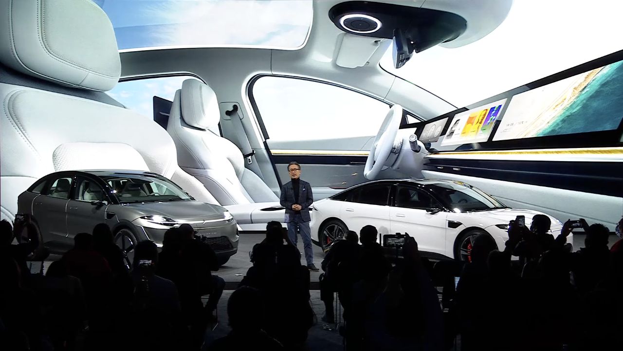 خودرو شاسی بلند برقی سونی با نام Vision-S SUV رونمایی شد