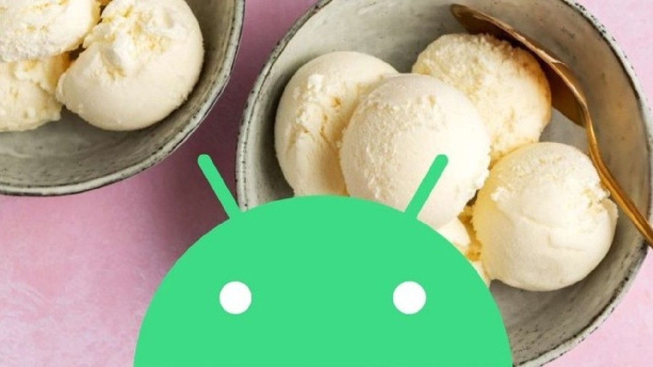 کار جدید گوگل اندروید ۱۵ با نام بستنی