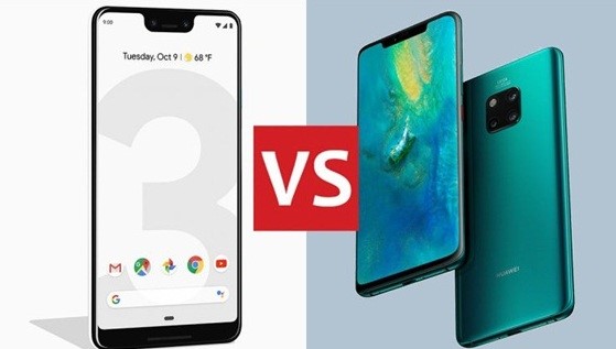 Google Pixel 3 XL   علیه Huawei Mate 20 Pro