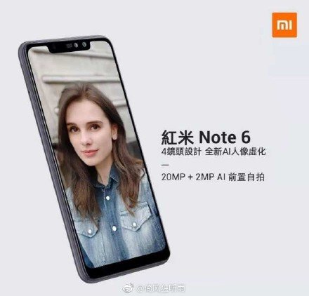 Xiaomi-Redmi-Note-6-promotional-image-in-China